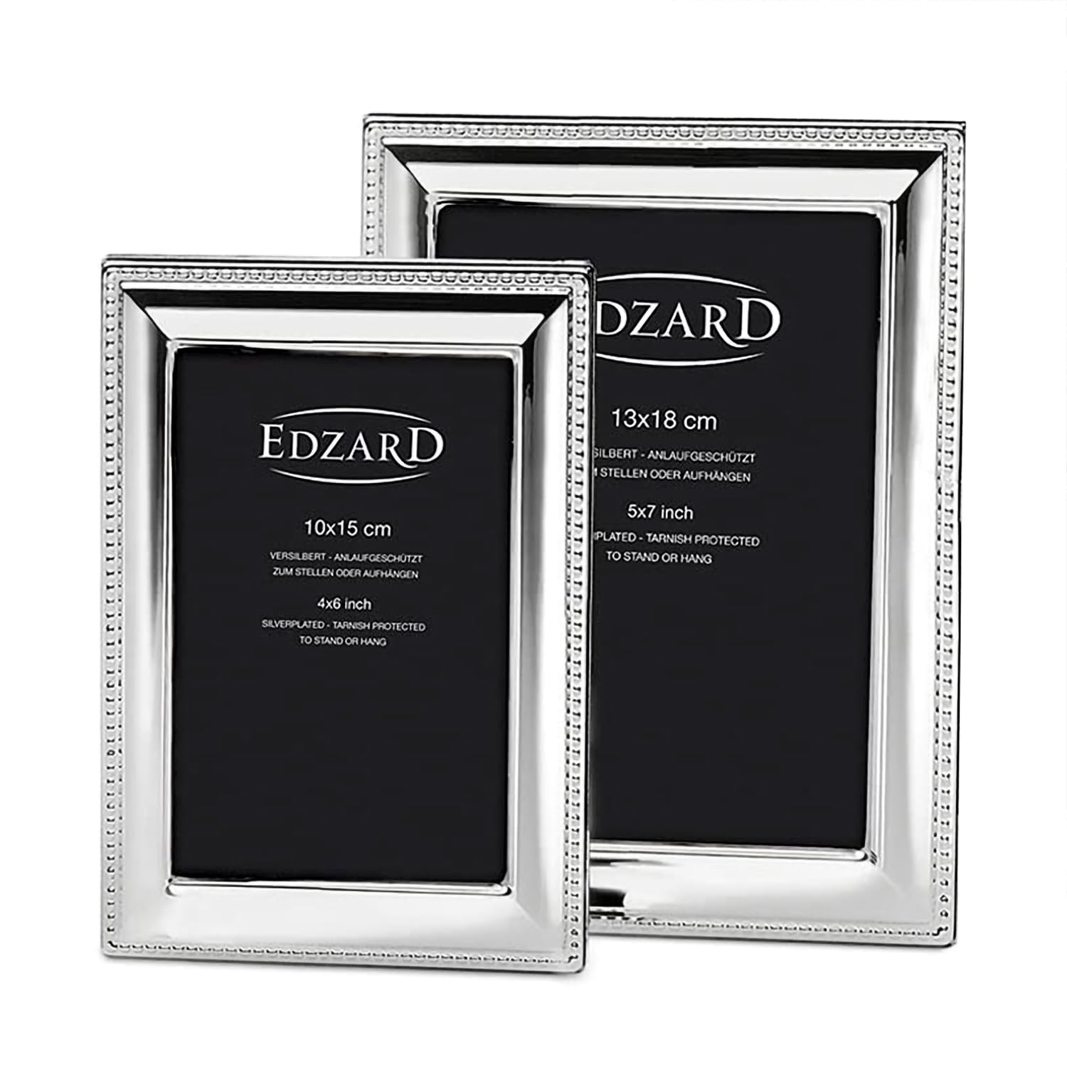 edzard-perla-bilderrahmen-13x18-cm-versilbert-perlenrand image 4
