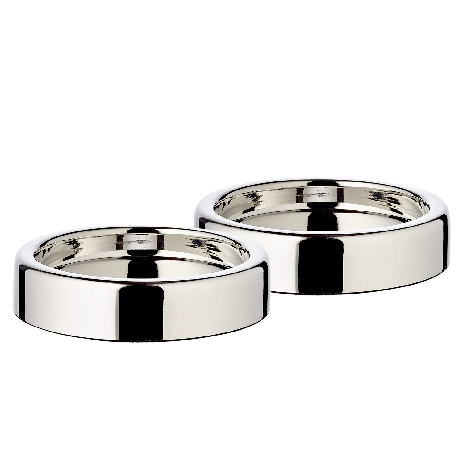 edzard-sanremo-kerzenhalter-2er-set-10-cm-vernickelt-stumpenkerzen image 1