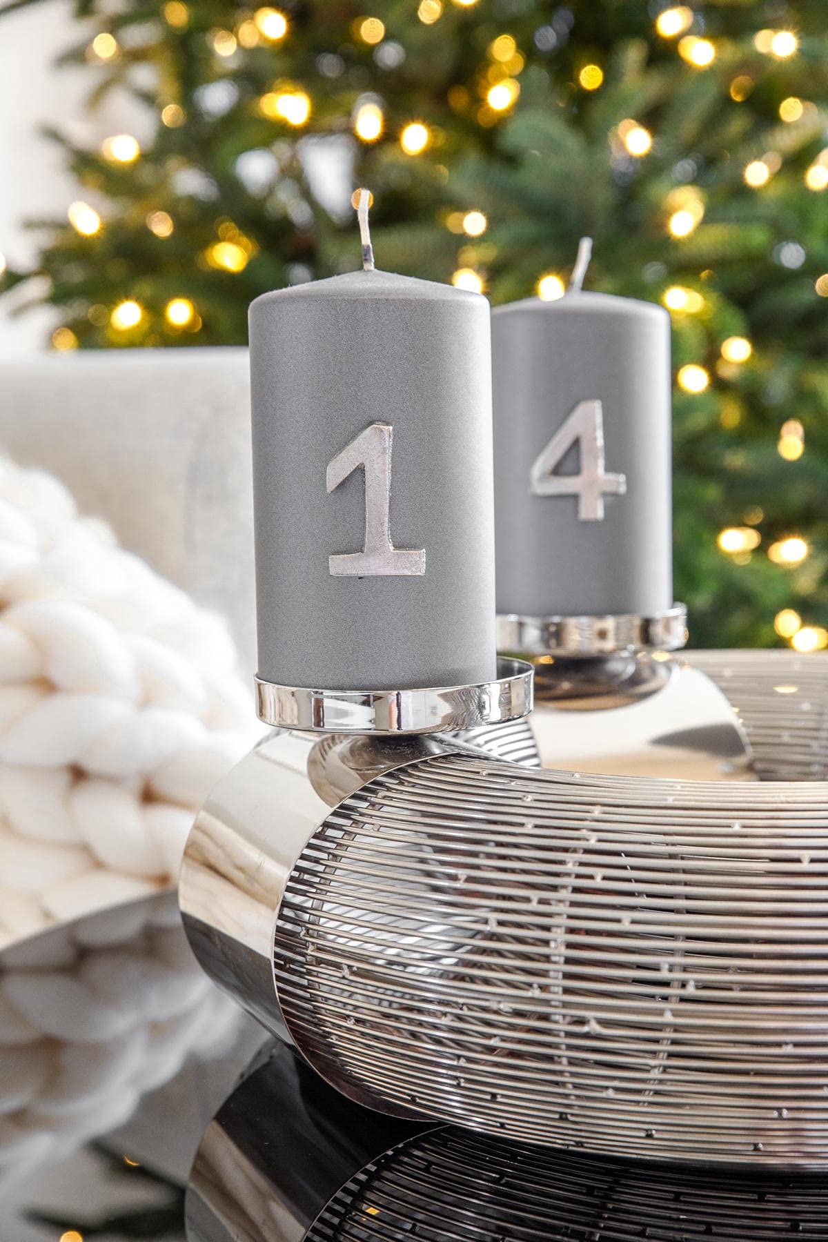 edzard-milano-kerzenstecker-advent-4er-set-silber-zahlen image 4