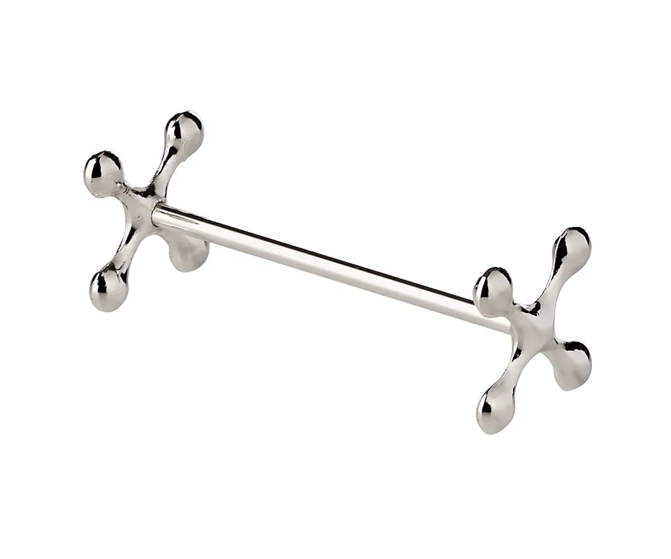 edzard-madrid-messerbank-kreuz-6er-set-versilbert-7-cm image 1