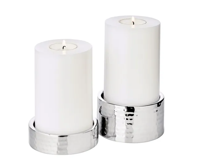 edzard-luca-kerzenhalter-2er-set-edelstahl-9-5-cm image 1