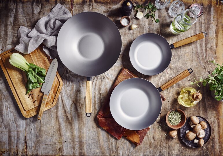 beka-nomad-wokpfanne-eisen-31-cm-grau-einbrennbar image 5