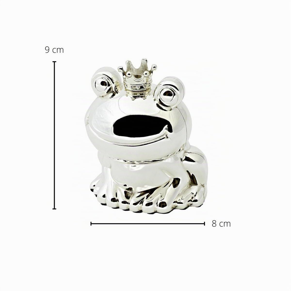 edzard-bert-froschk-nig-spardose-9-cm-versilbert-taufgeschenk image 3
