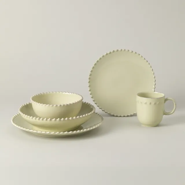 costa-nova-pearl-5-tlg-tafelservice-steingut-lilly-gr-n image 1