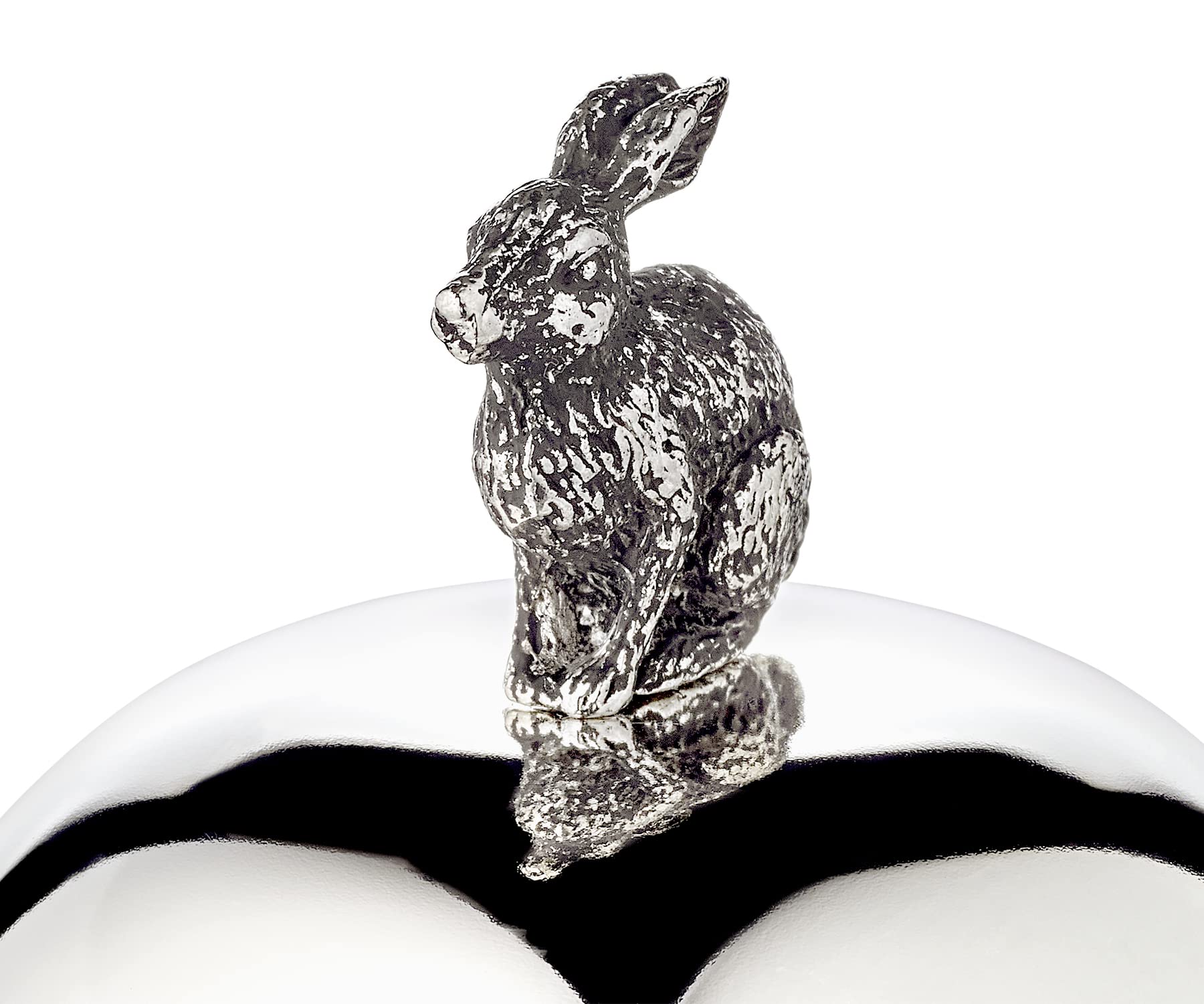 edzard-mista-vorratsdose-hase-versilbert-9-cm image 3