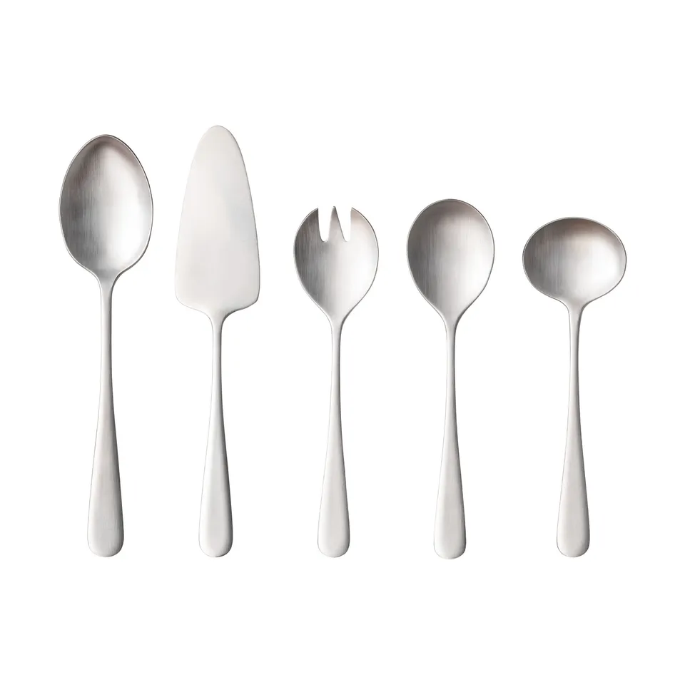 costa-nova-pacifica-servierset-5tlg-vintage-silber-vorlegebesteck image 1