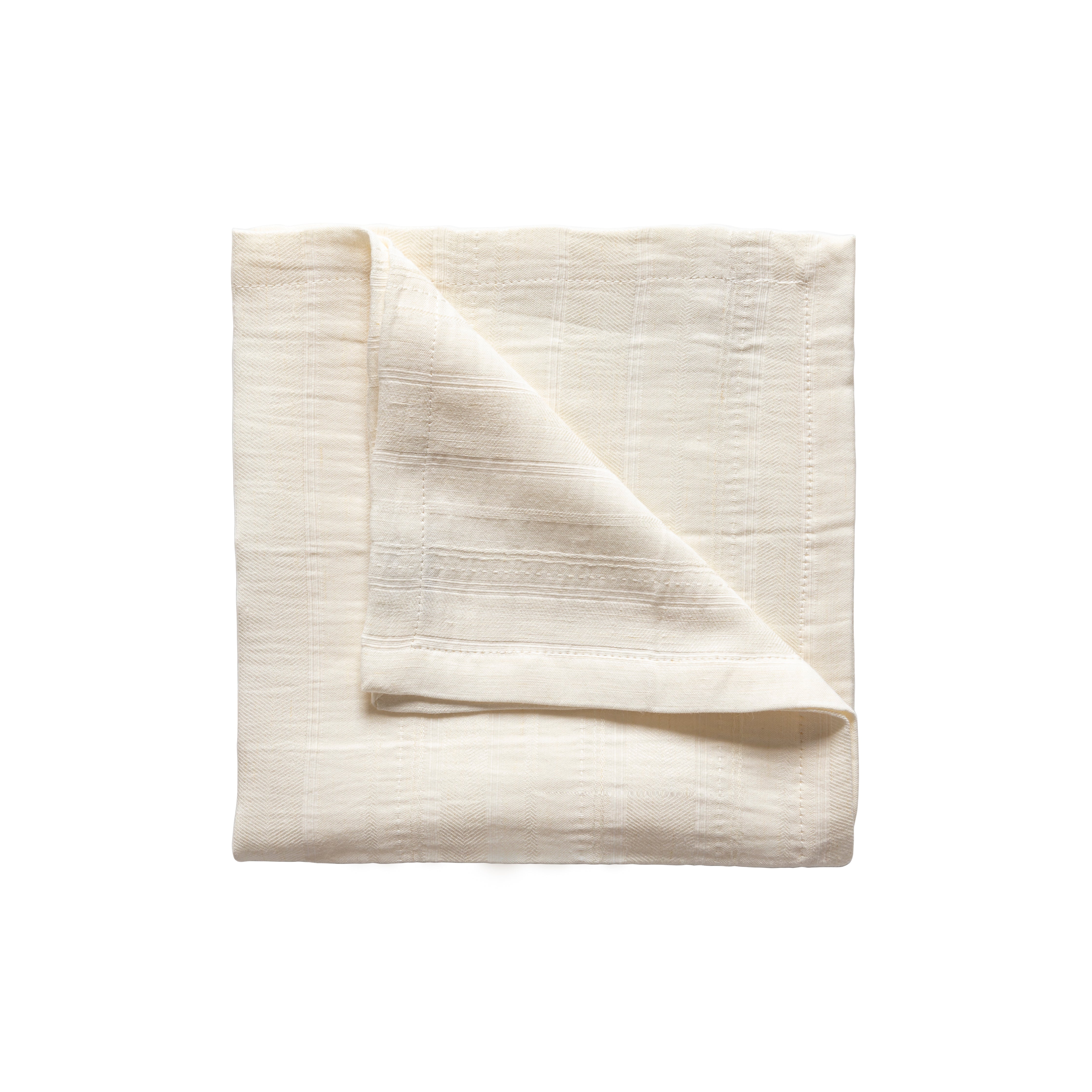 costa-nova-cascata-stoffserviette-vanilla-beige-leinen-baumwolle image 1