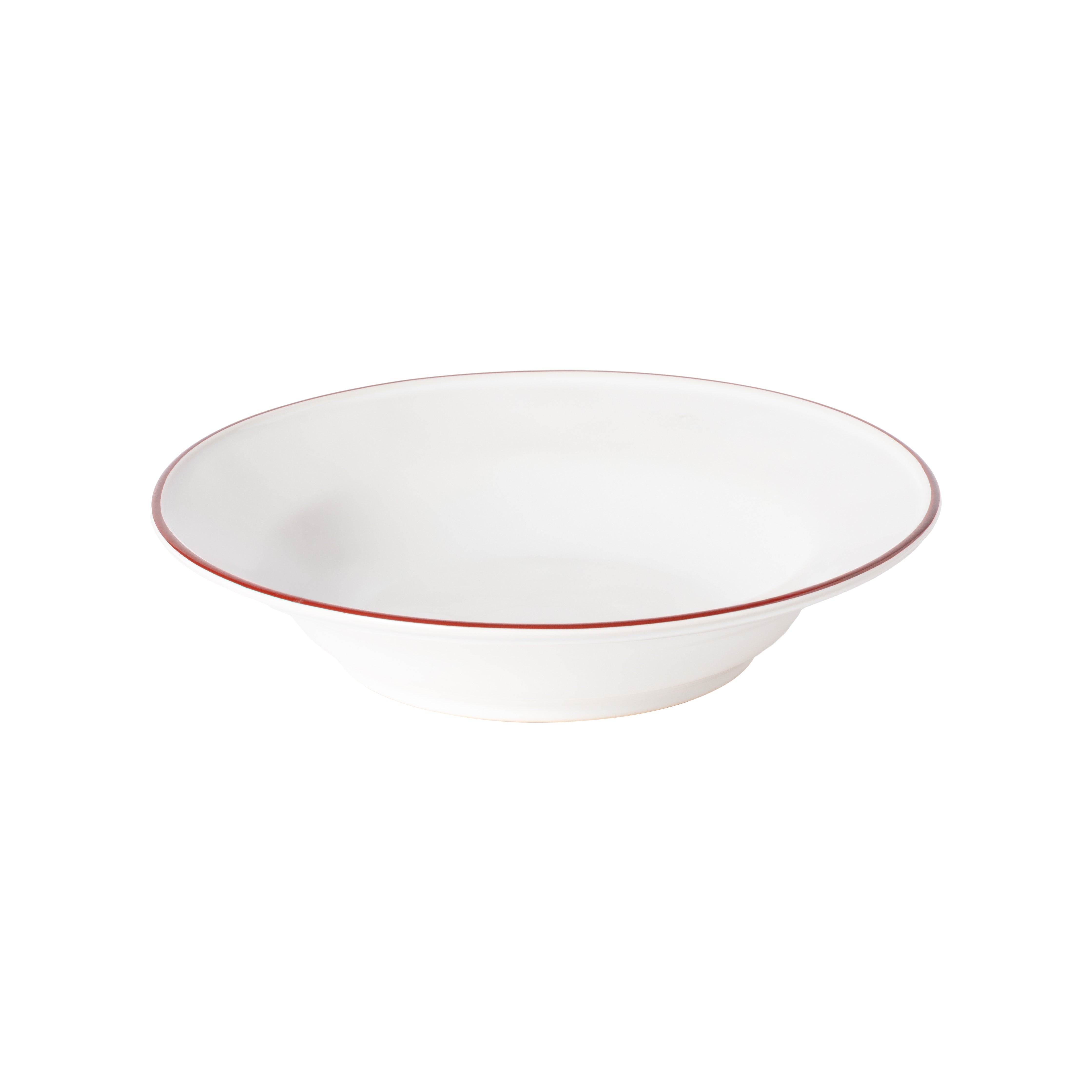 costa-nova-beja-suppenteller-pastateller-wei-rot-steinzeug image 1