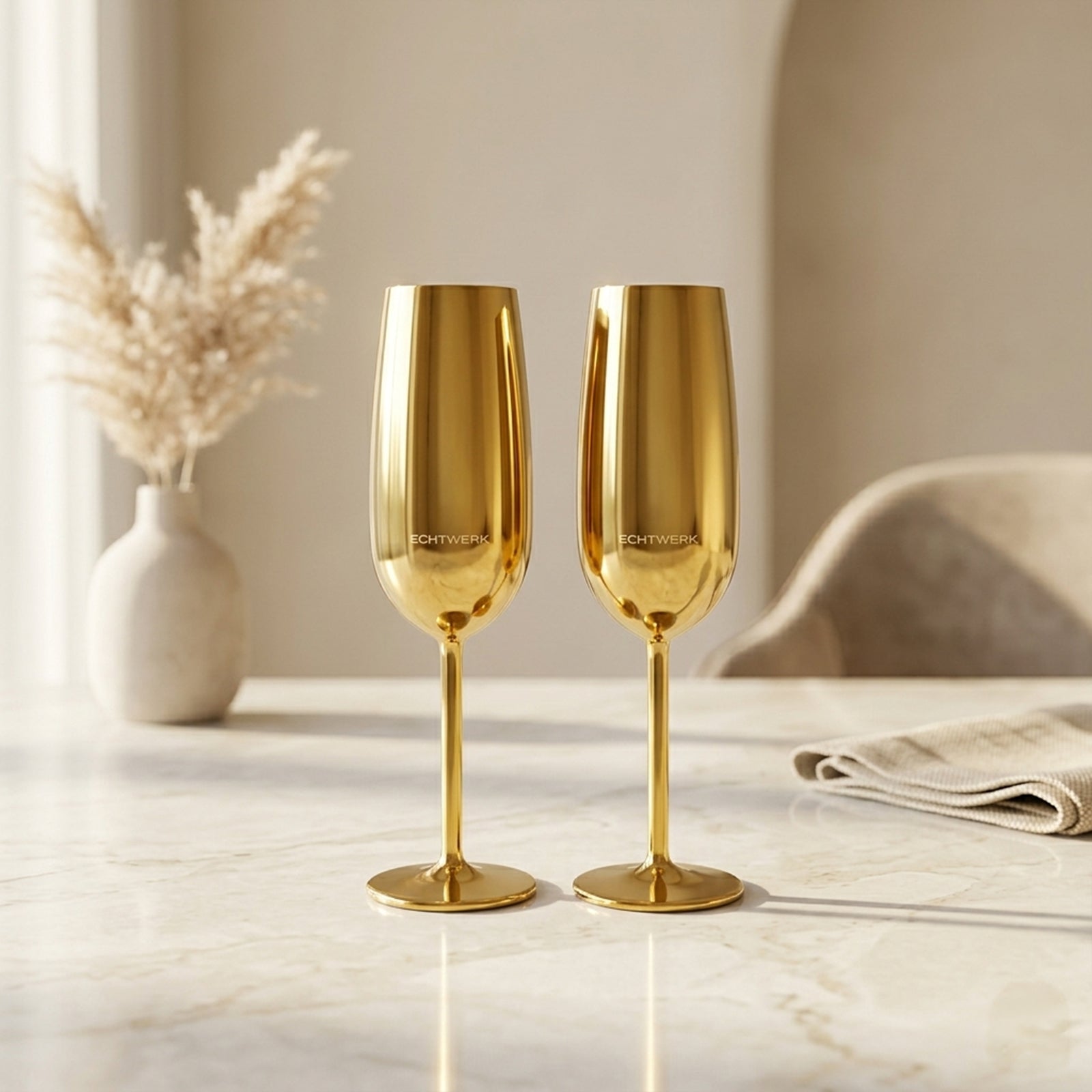 echtwerk-wine-dining-sektkelche-edelstahl-2tlg-250ml-silber image 8