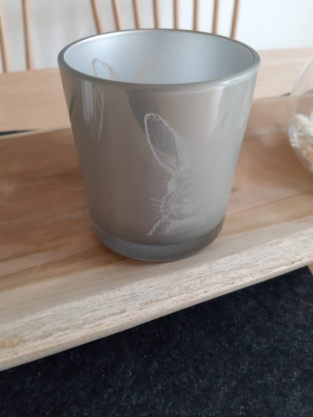 Glas ist matt