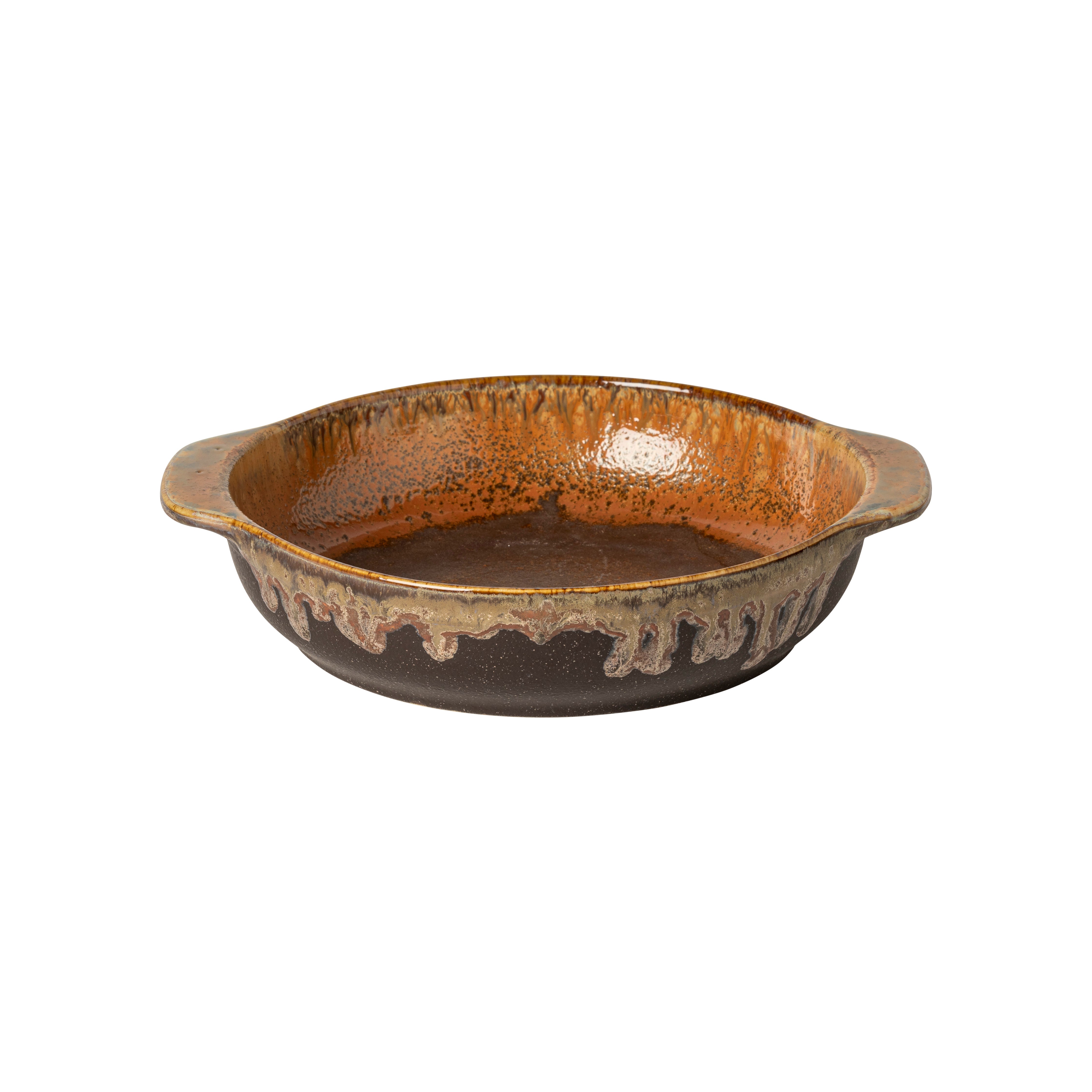 costa-nova-poterie-pastateller-mit-griff-mocha-feinsteinzeug image 1
