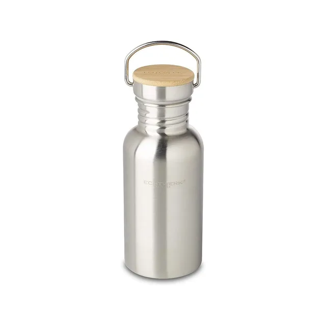 echtwerk-wine-dining-trinkflasche-edelstahl-750-ml-bambus image 1