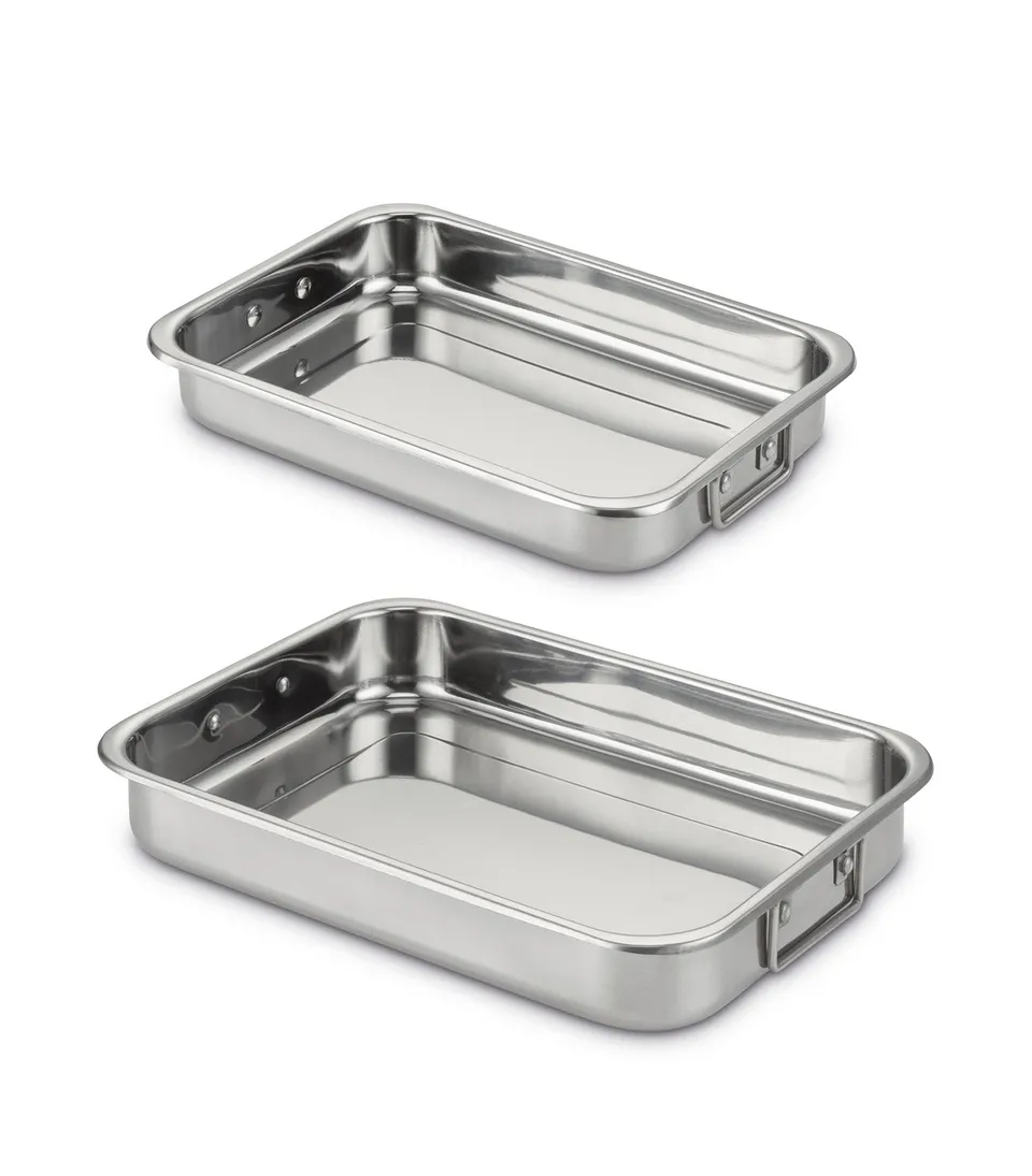 beka-specialty-cookware-ofenschale-edelstahl-2er-set-chrome image 1