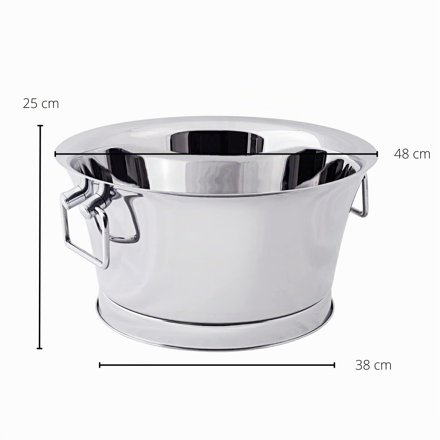edzard-samu-champagnerk-hler-edelstahl-48-cm-gro-doppelwandig image 2