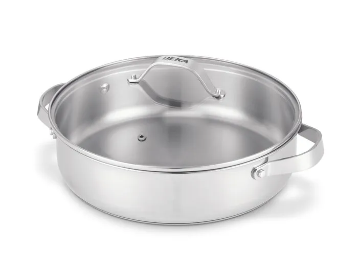 beka-cicla-schmorpfanne-edelstahl-28-cm-chrome-recycelt image 1