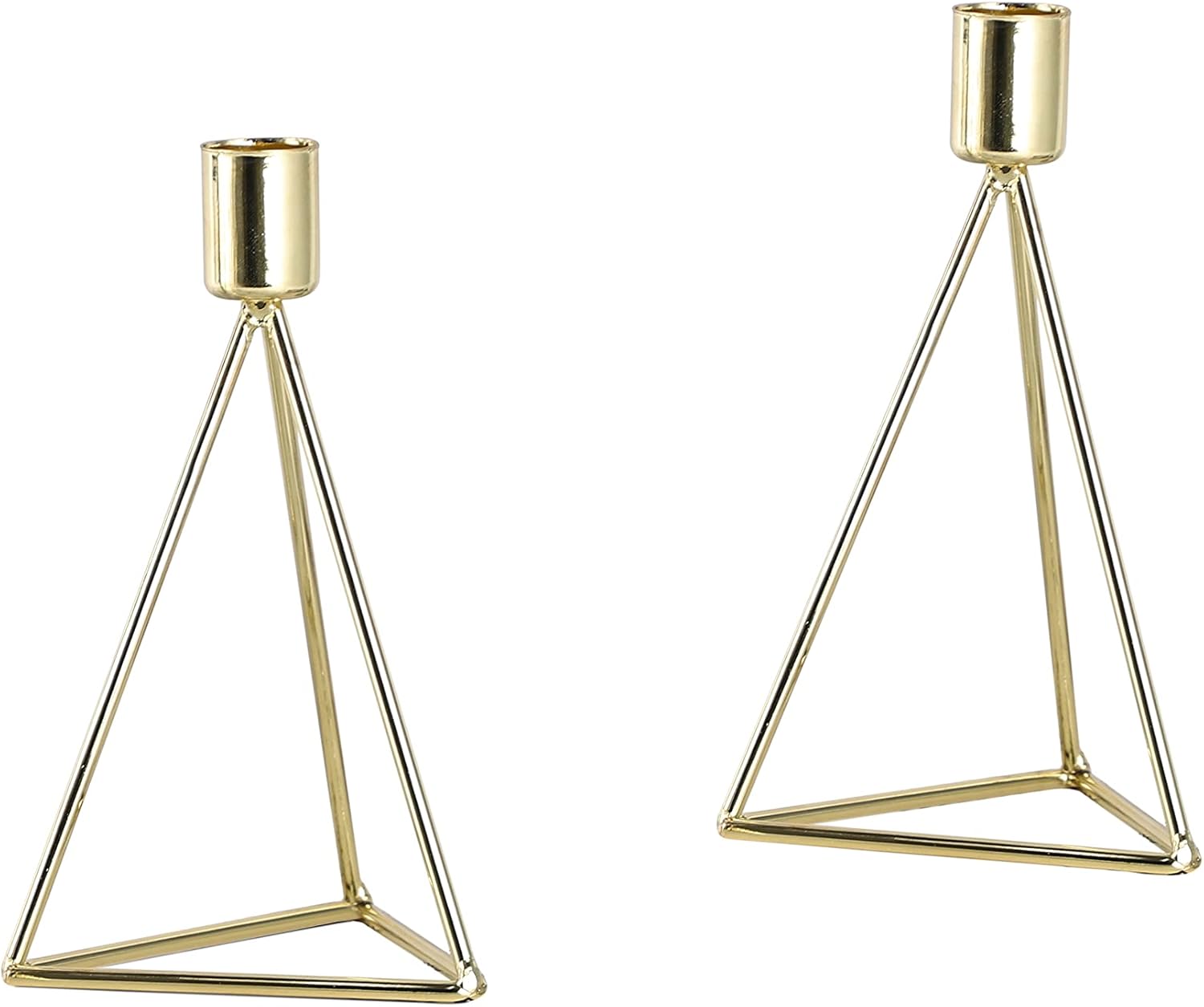 echtwerk-modern-small-kerzenhalter-2-tlg-metall-geometrisch image 5