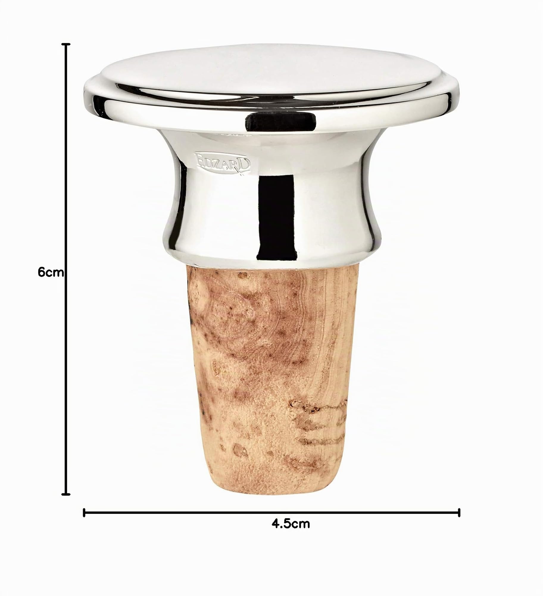 edzard-faden-flaschenkorken-6-cm-versilbert-wein-sekt image 8