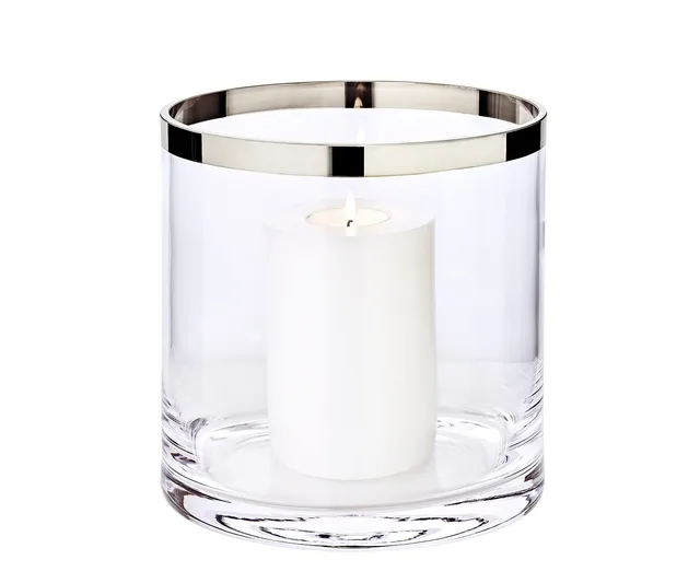 edzard-molly-windlicht-kristallglas-platinrand-18-cm image 1