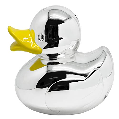 edzard-bert-spardose-ente-h-11-cm-versilbert-anlaufgesch-tzt image 5
