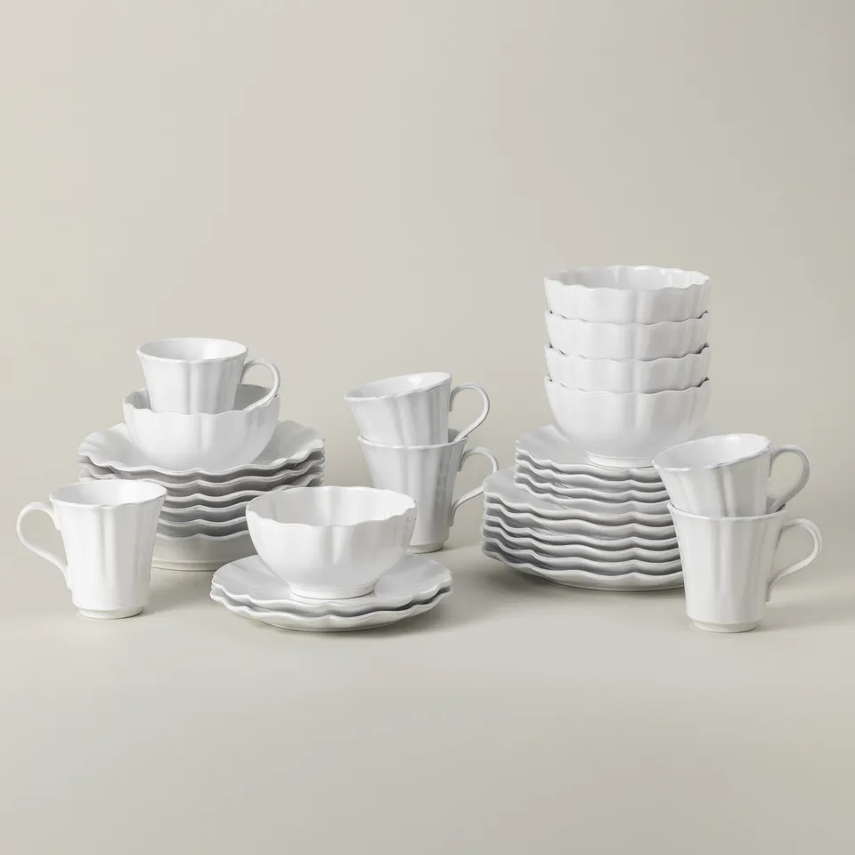 costa-nova-rosa-geschirrset-30-teilig-wei-mit-becher image 1