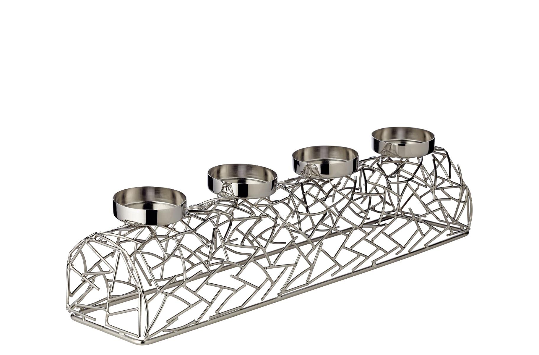 edzard-milano-adventskerzenhalter-44-cm-silber-vernickelt image 6