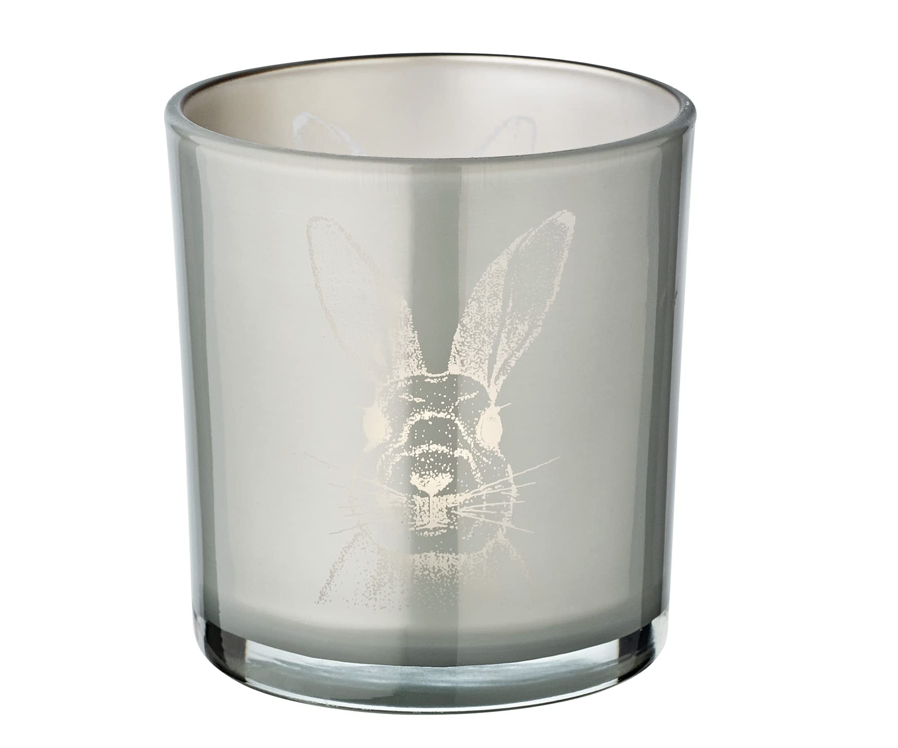 edzard-fancy-teelichtglas-hase-2er-set-grau-8-cm image 2
