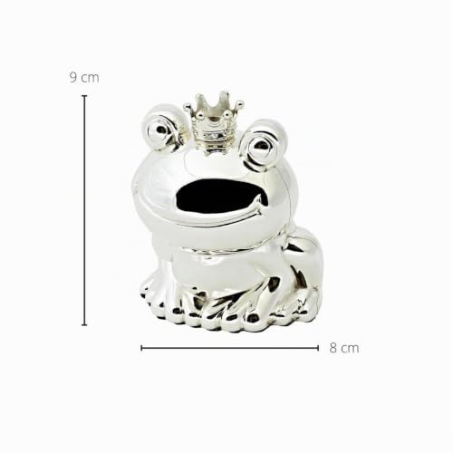 edzard-bert-froschk-nig-spardose-9-cm-versilbert-taufgeschenk image 6