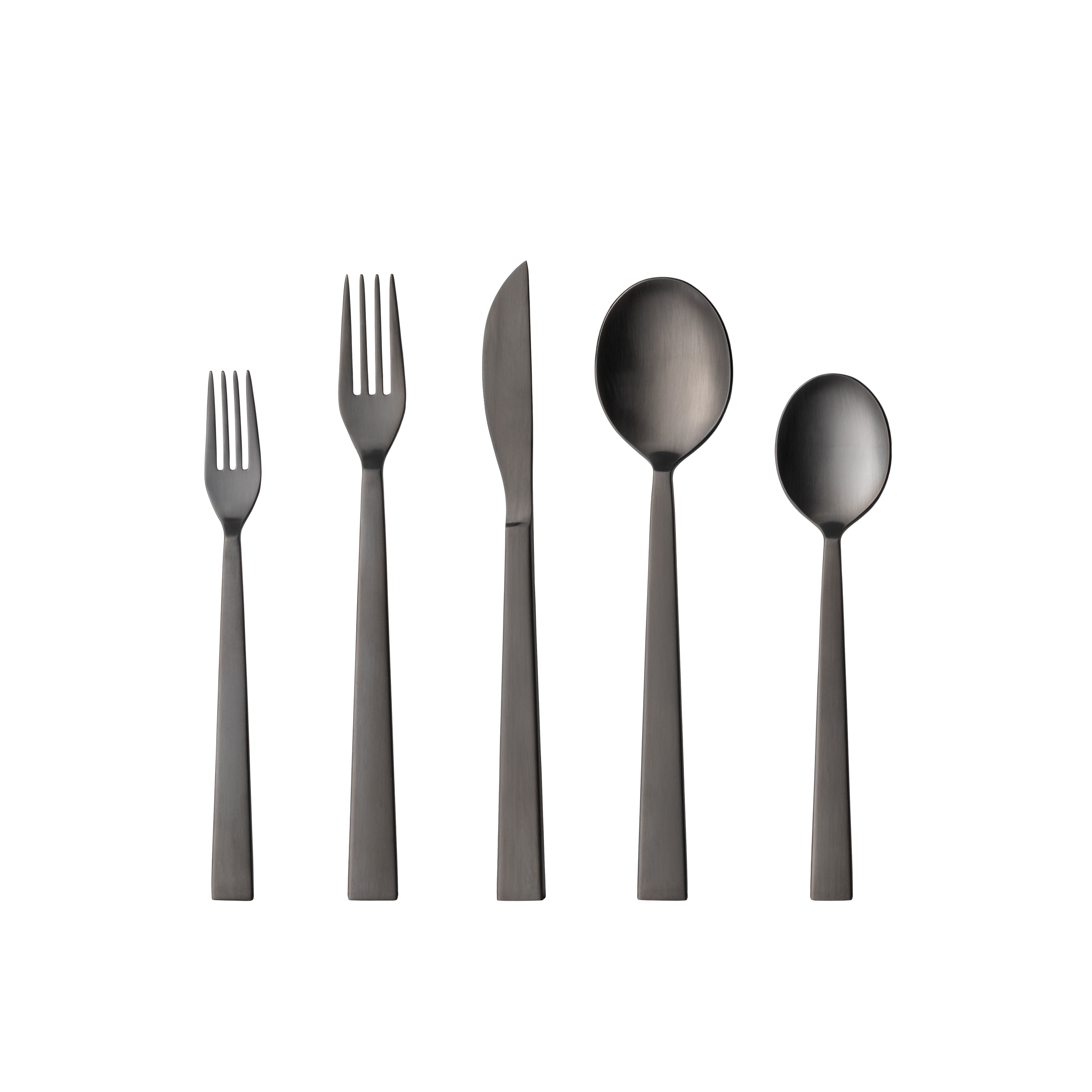 costa-nova-sen-besteckset-5-tlg-schwarz-matt-edelstahl image 1