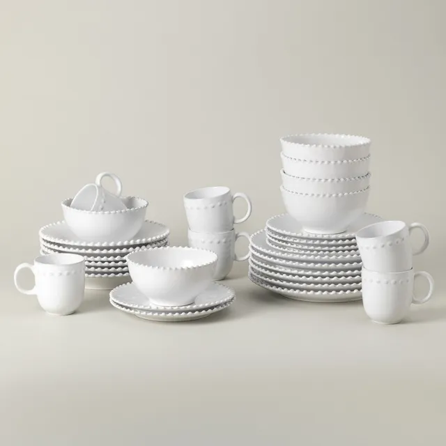 costa-nova-pearl-tafelservice-30-tlg-wei-suppen-pastateller image 1