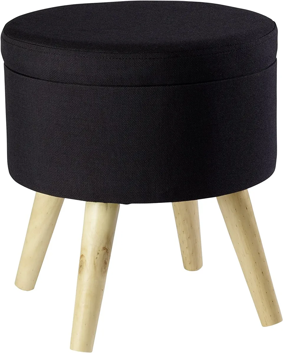 echtwerk-max-sitzhocker-stauraum-schwarz-holzf-e-32cm image 1