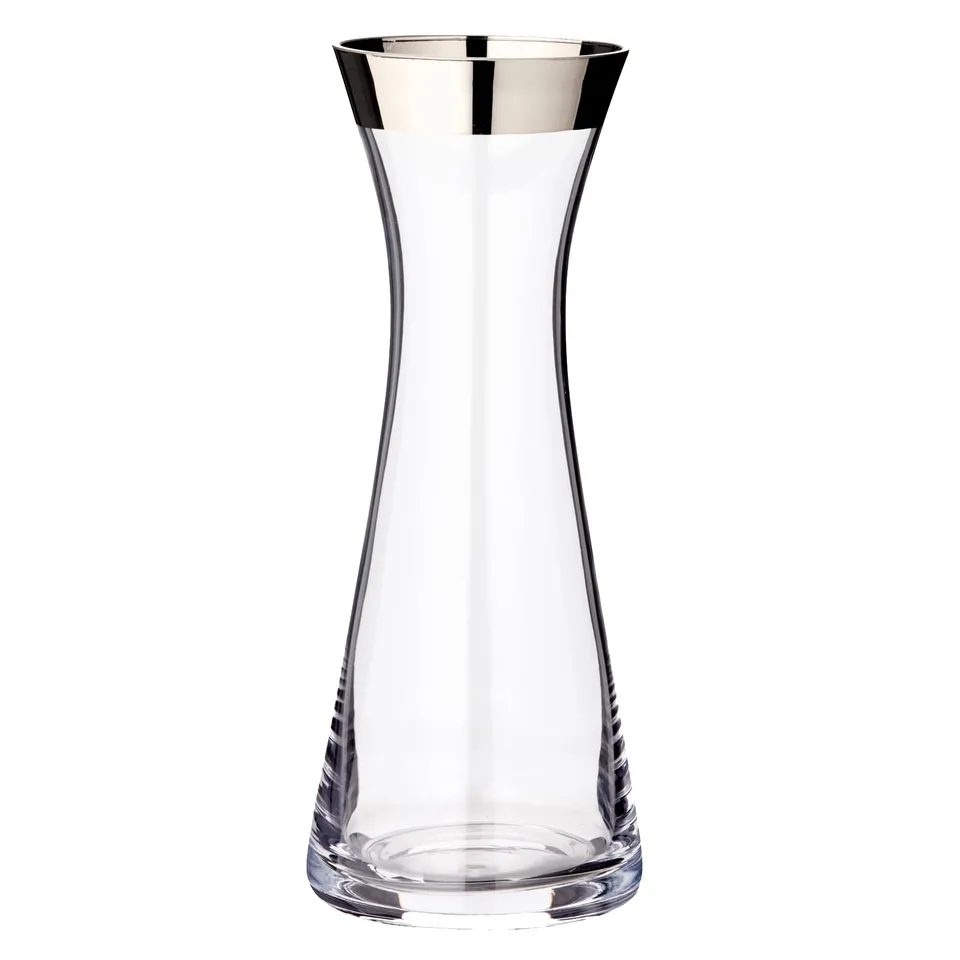 edzard-hendrik-karaffe-kristallglas-0-8-l-platinrand image 1