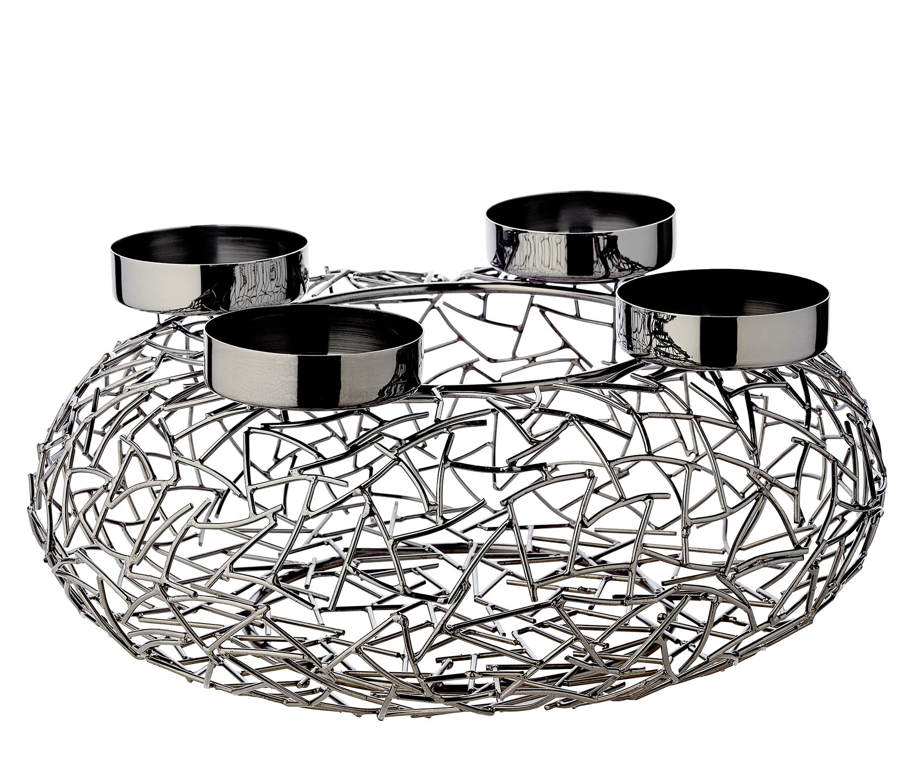 edzard-milano-adventskranz-edelstahl-dunkel-vernickelt-34-cm image 4