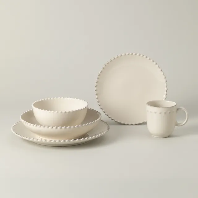 costa-nova-pearl-5-teiliges-geschirrset-creme-hell image 1
