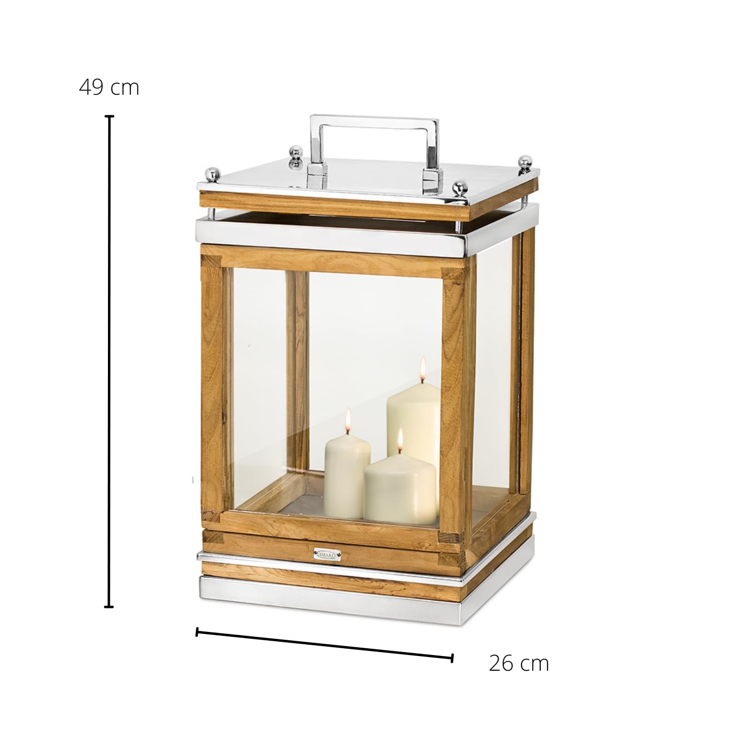 edzard-huntsville-laterne-49-cm-teakholz-mit-henkel-f-r-drau-en image 2
