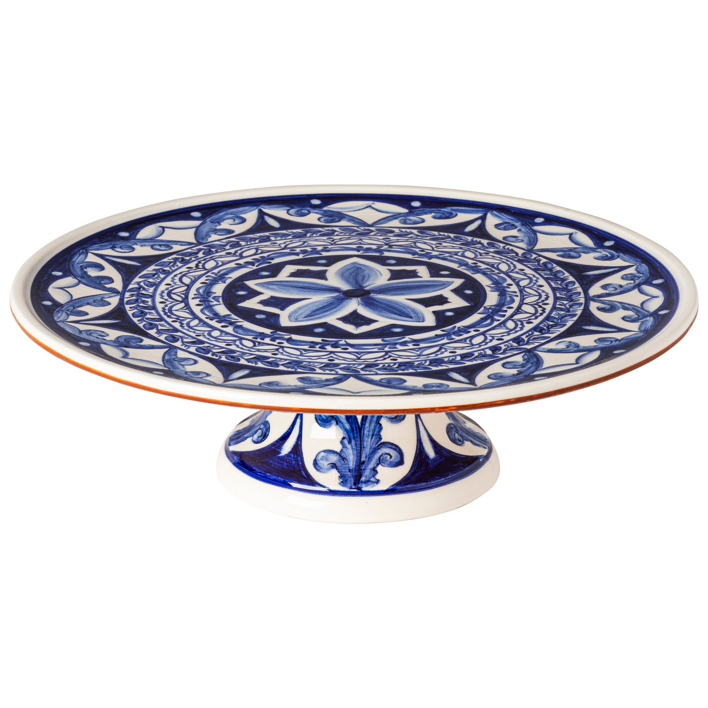 costa-nova-alentejo-teller-mit-fu-blau-wei-steingut image 1