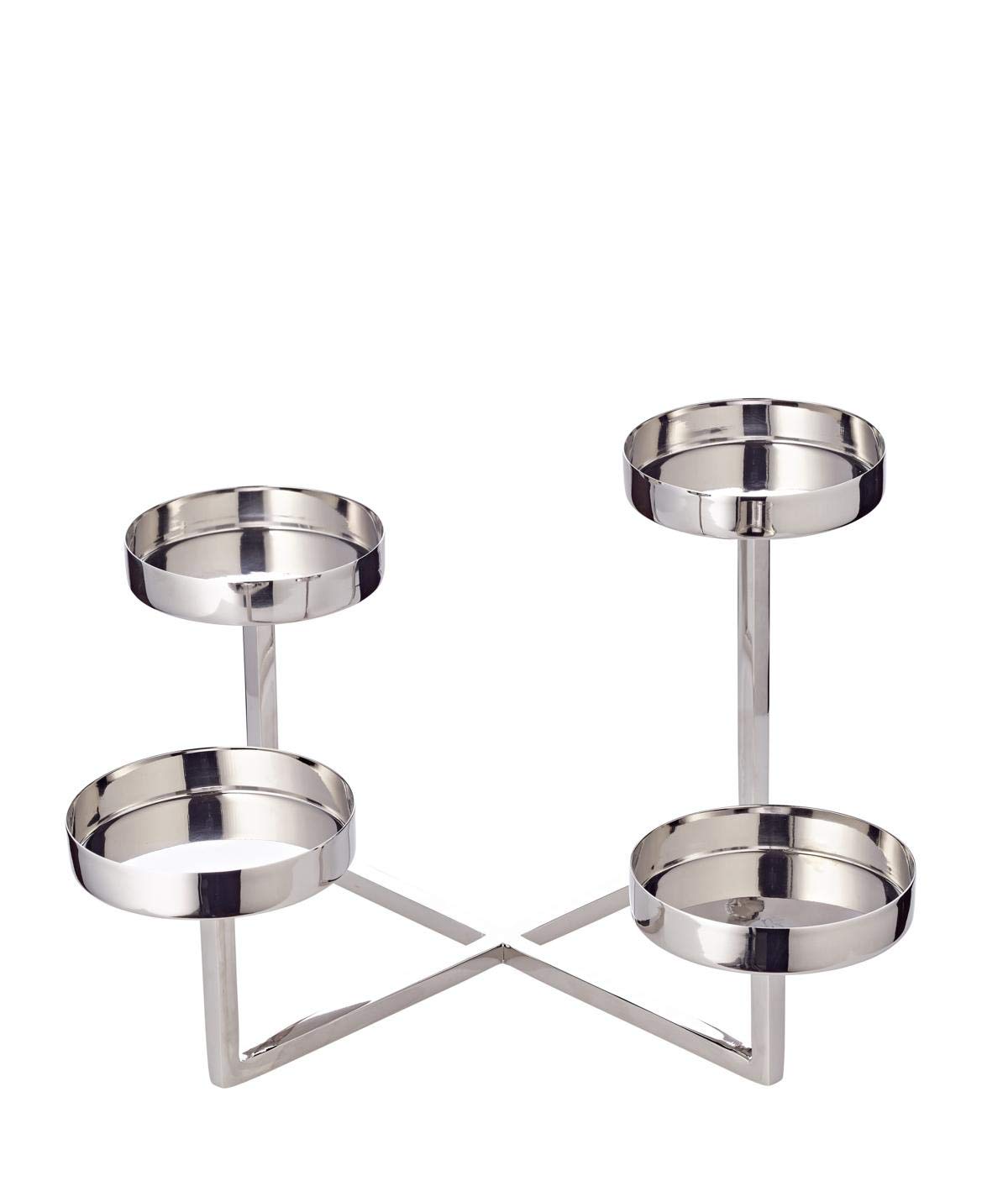 edzard-milano-adventskranz-pamplona-edelstahl-25-cm image 3