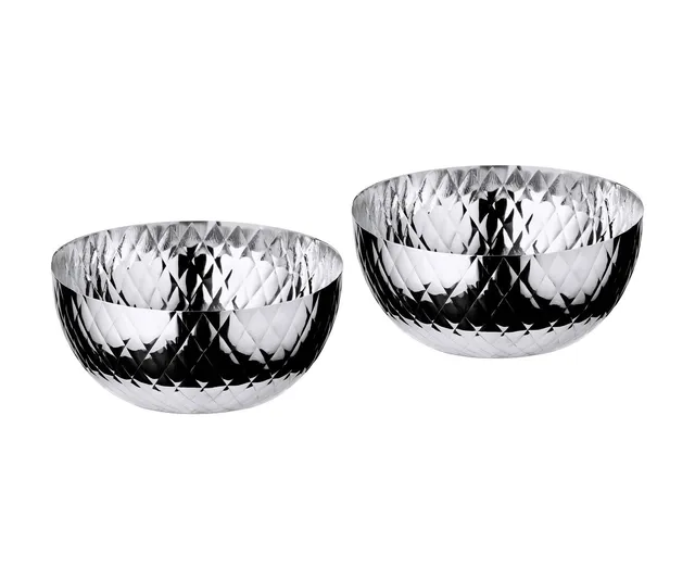 edzard-ponza-dekoschalen-2er-set-edelstahl-15-cm image 1