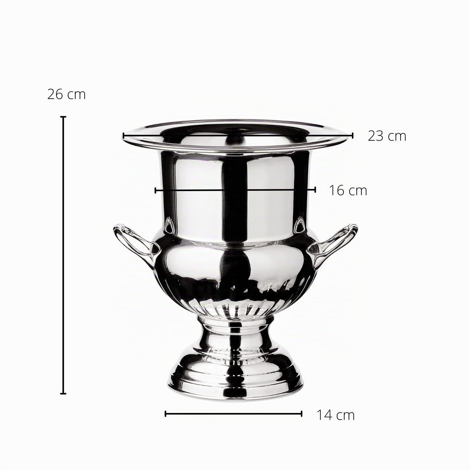 edzard-queen-anne-weink-hler-versilbert-1-flasche-h-26-cm image 6