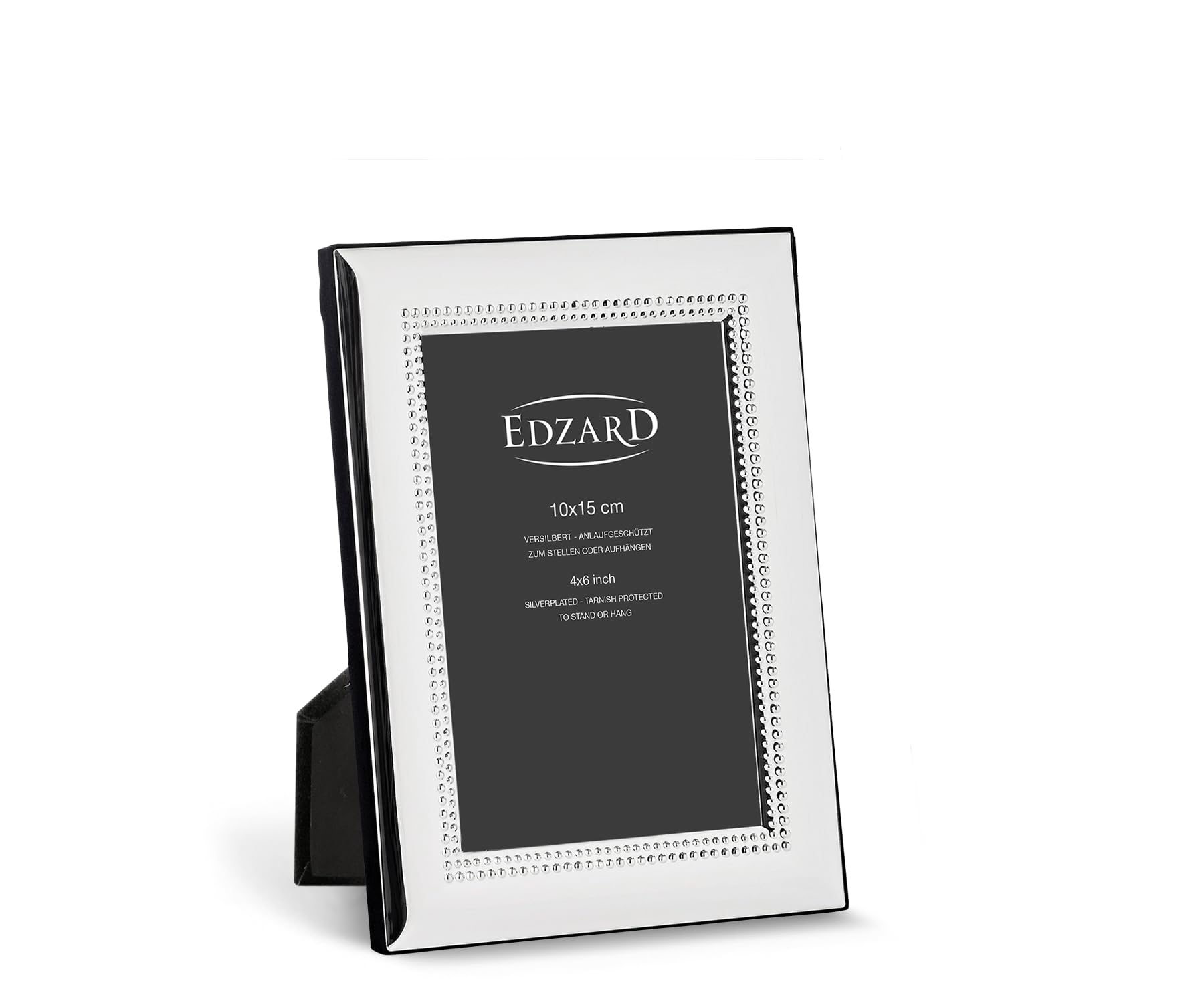 edzard-turin-bilderrahmen-10x15-cm-versilbert-perlenrand image 1