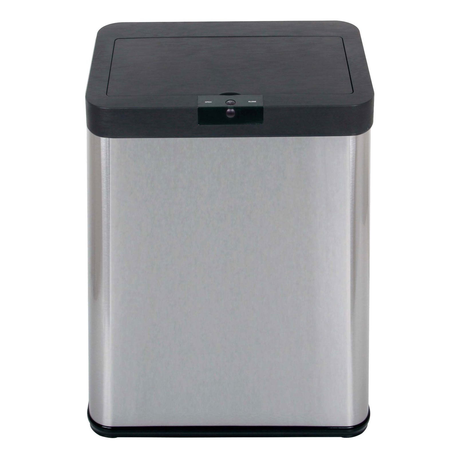echtwerk-square-abfalleimer-48l-sensor-silber-edelstahl image 1