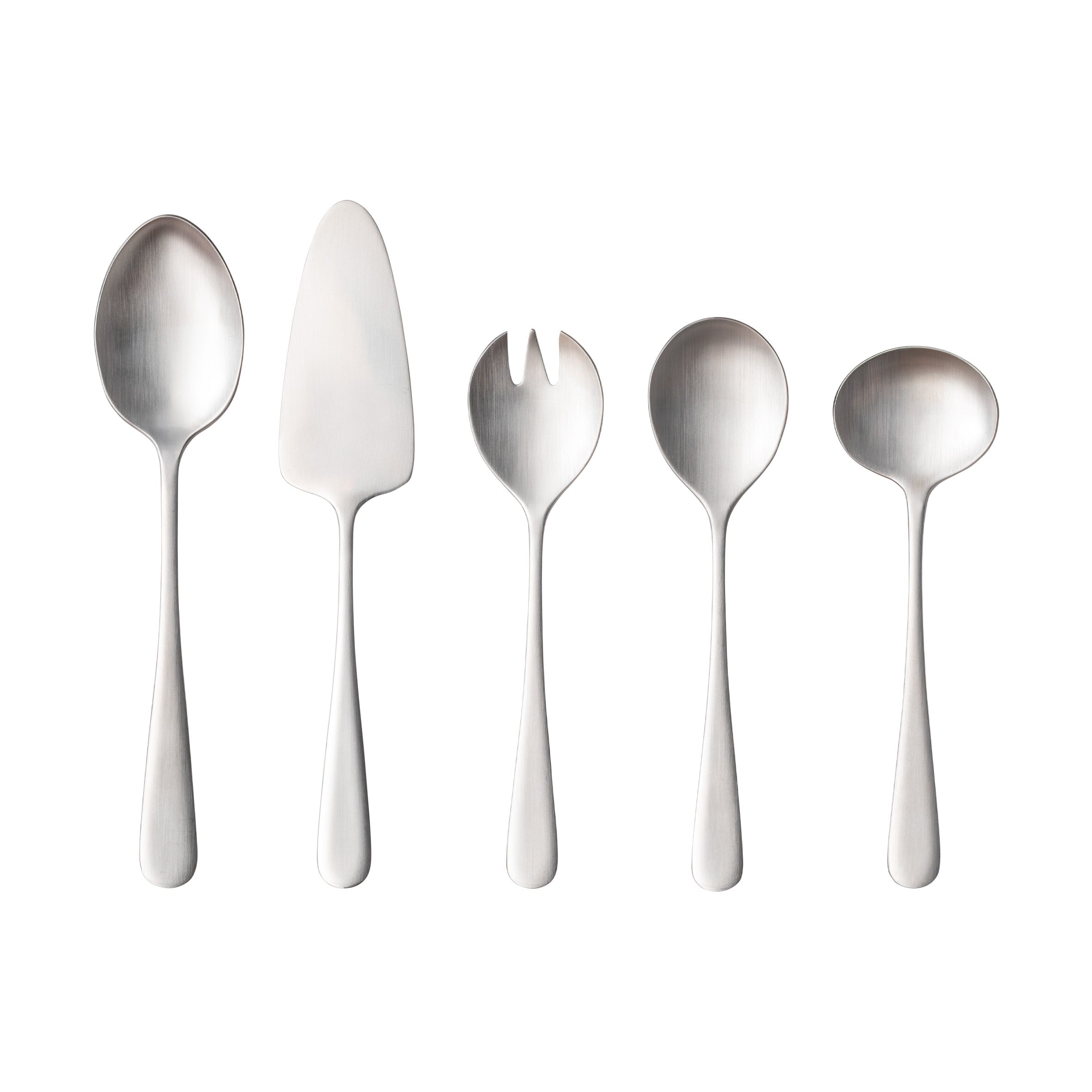 costa-nova-pacifica-servierset-5tlg-vintage-silber-vorlegebesteck image 1