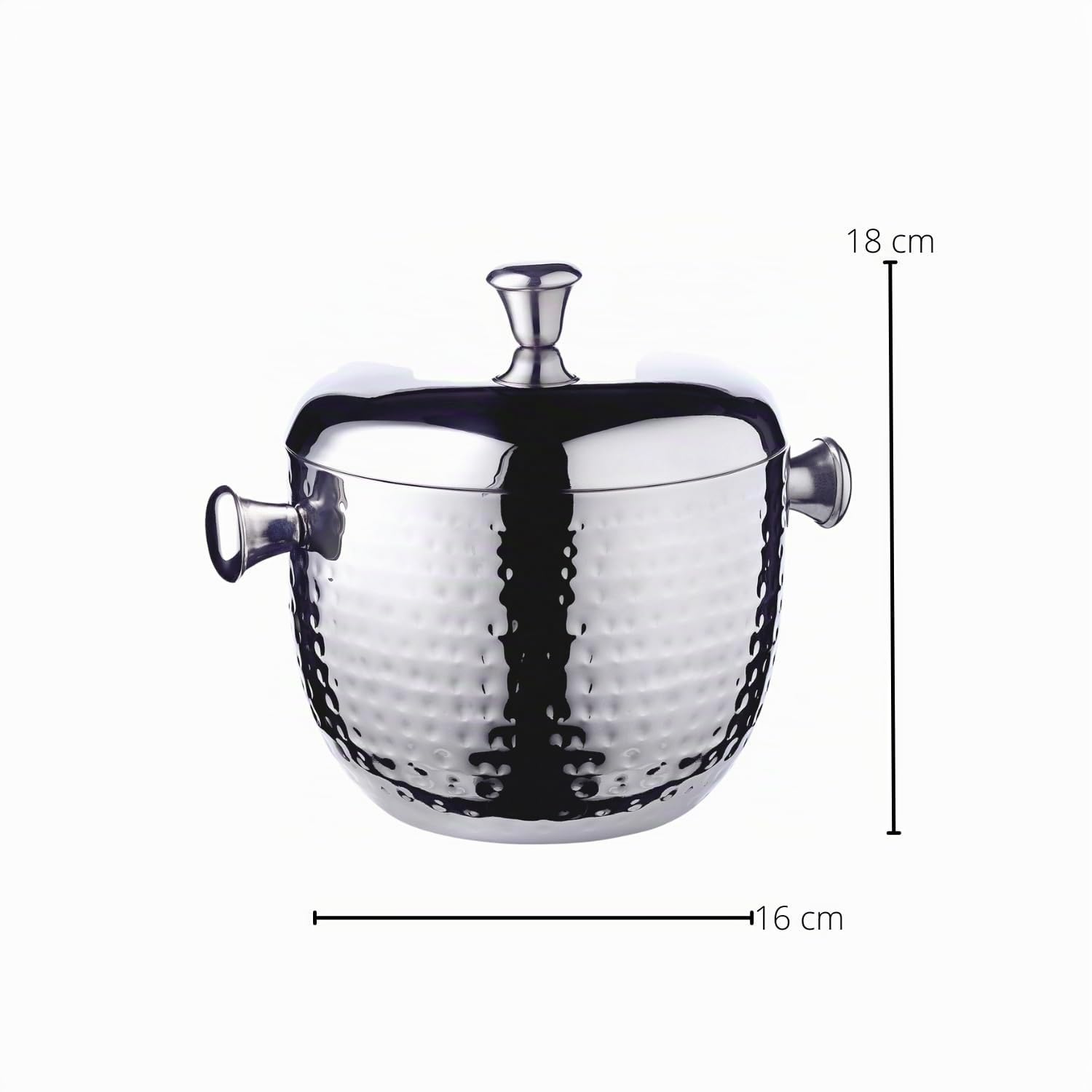 edzard-rico-eiseimer-edelstahl-geh-mmert-h-18-cm image 2