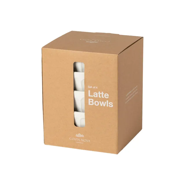 costa-nova-latte-bowls-petals-m-slischalen-wei-4er-set image 1