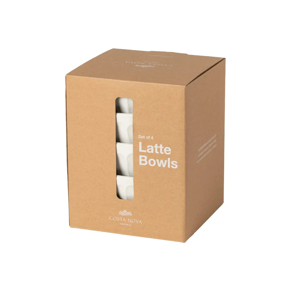 costa-nova-latte-bowls-petals-m-slischalen-wei-4er-set image 1