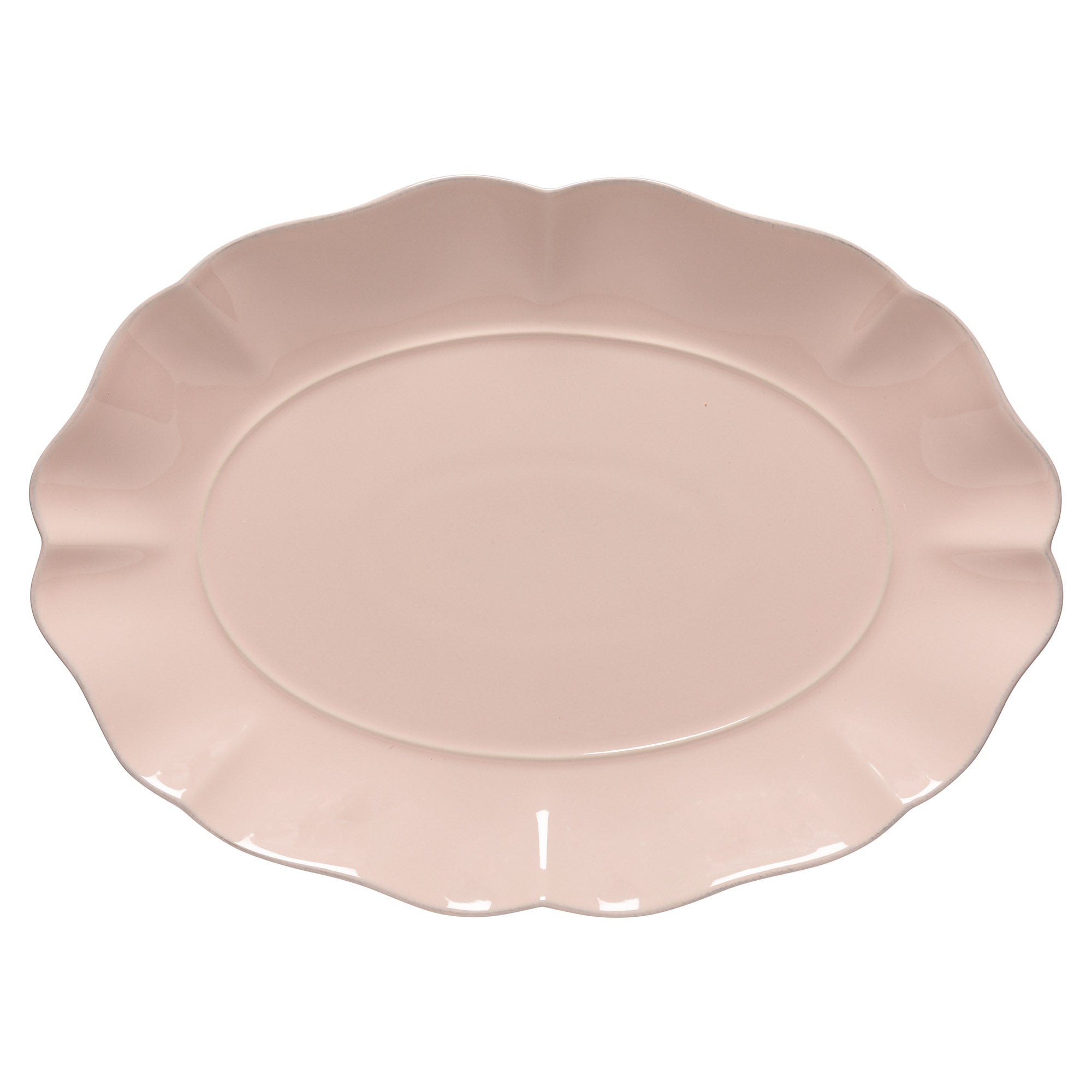 costa-nova-rosa-servierplatte-oval-gro-ros-steinzeug image 1