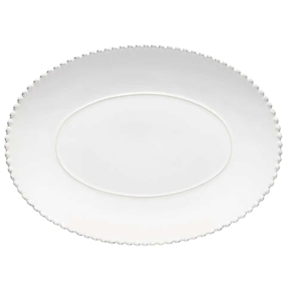 costa-nova-pearl-servierplatte-oval-wei-steinzeug image 1