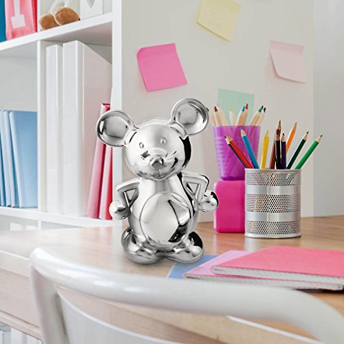 edzard-bert-maus-spardose-19-cm-versilbert-taufgeschenk image 7