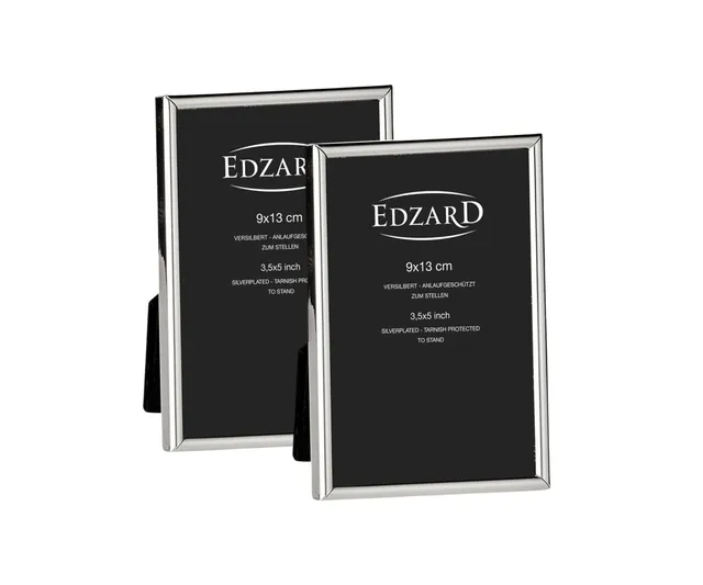 edzard-genua-bilderrahmen-2er-set-9x13-cm-versilbert image 1