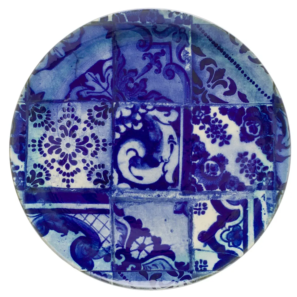 costa-nova-lisboa-cop381-servierplatte-rund-tile-blau image 1
