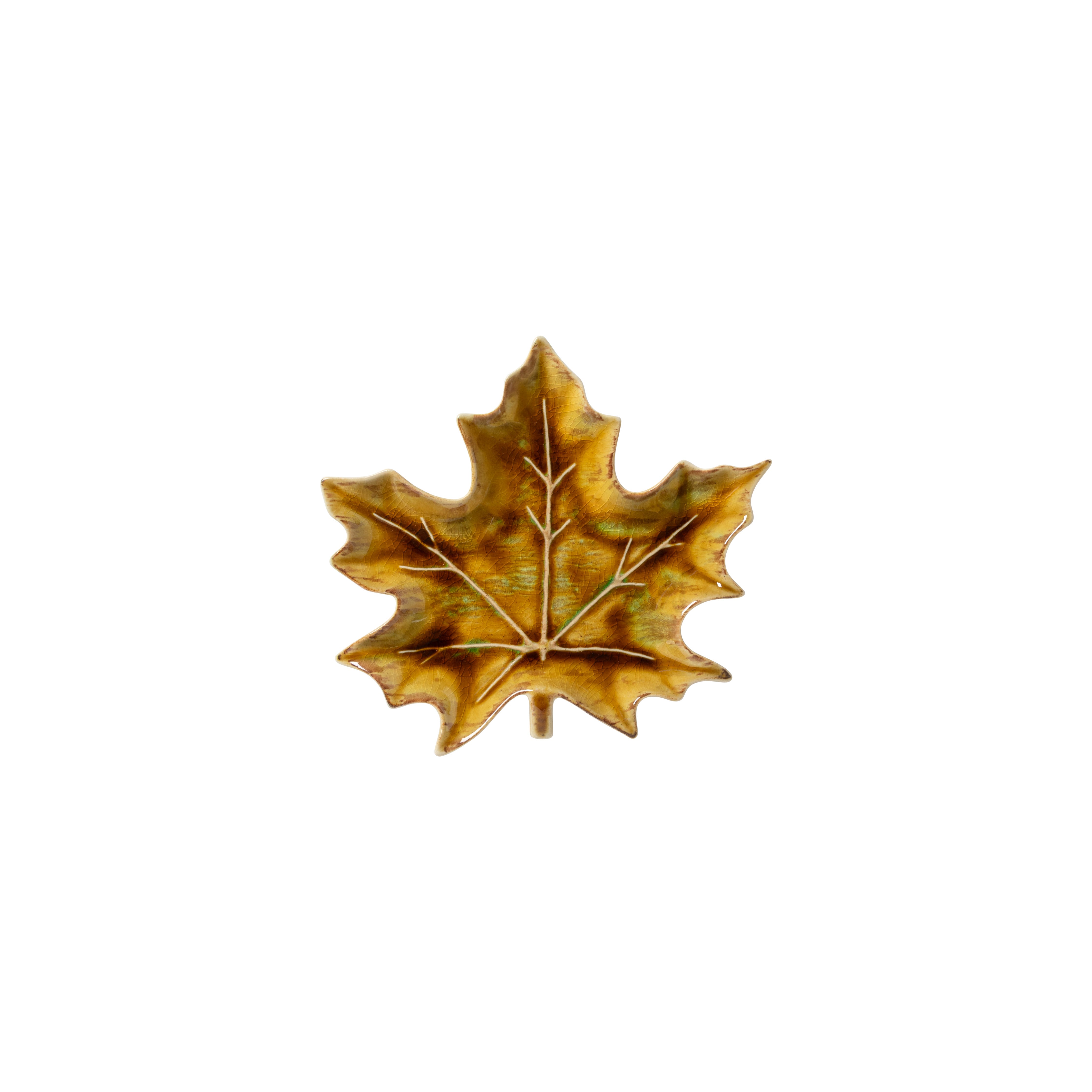 costa-nova-forest-ahornblatt-teller-harvest-gelb-steinzeug image 1